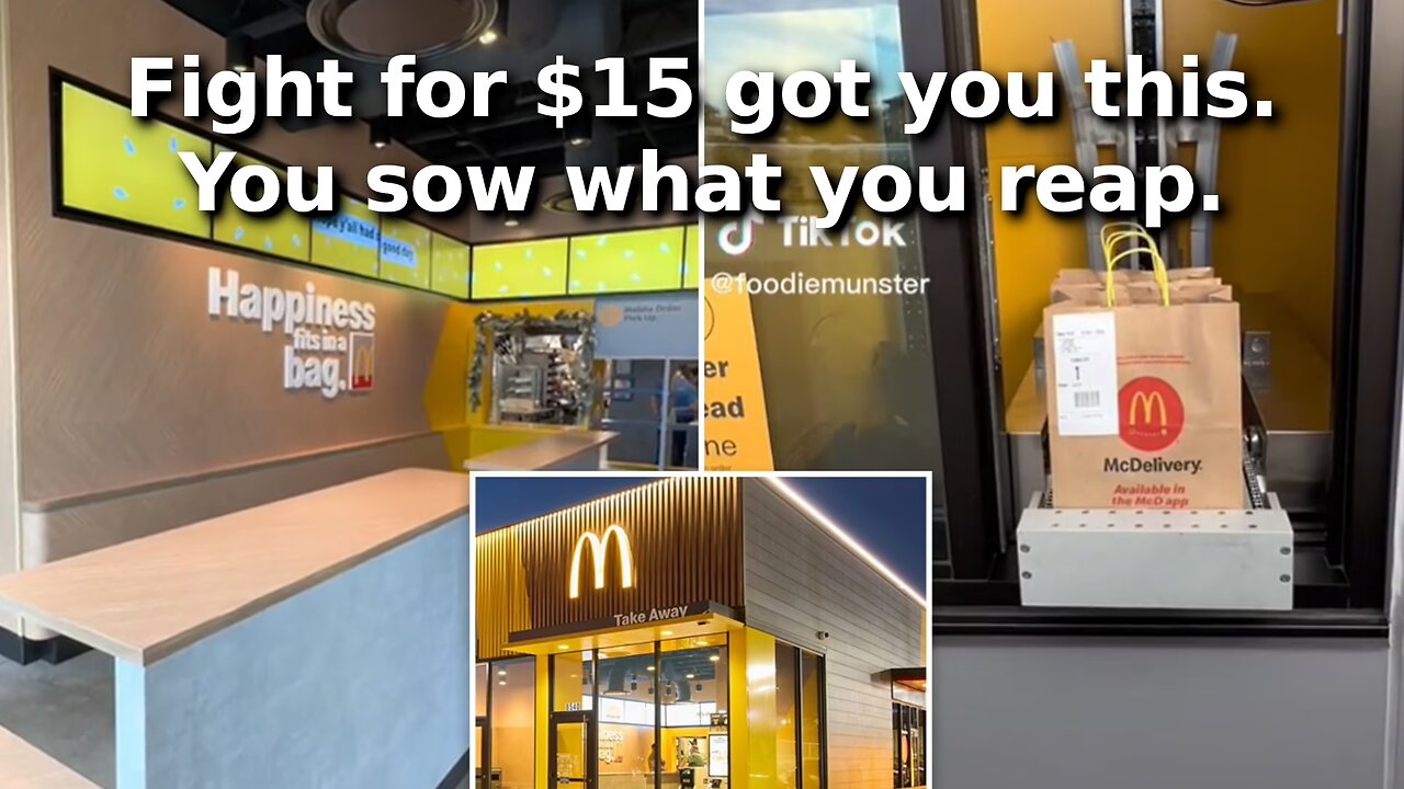 McDonald’s Unveils New Automated Test Restaurant, Leftists Whine About Lost Jobs and Higher Wages