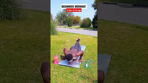 Chest Workout For Beginners #shorts #workout #beginners #athome