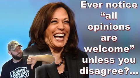 All opinions are welcome on Guns as long as they’re only mine… Ever notice this from the Left?...