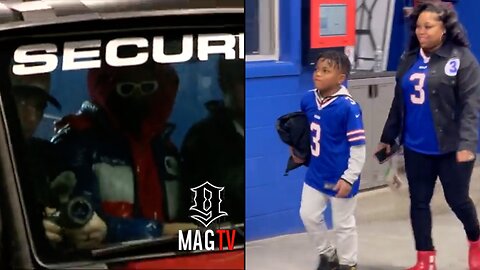 Damar Hamlin Makes 1st Public Appearance At Bills Game With Family! 🙏🏾