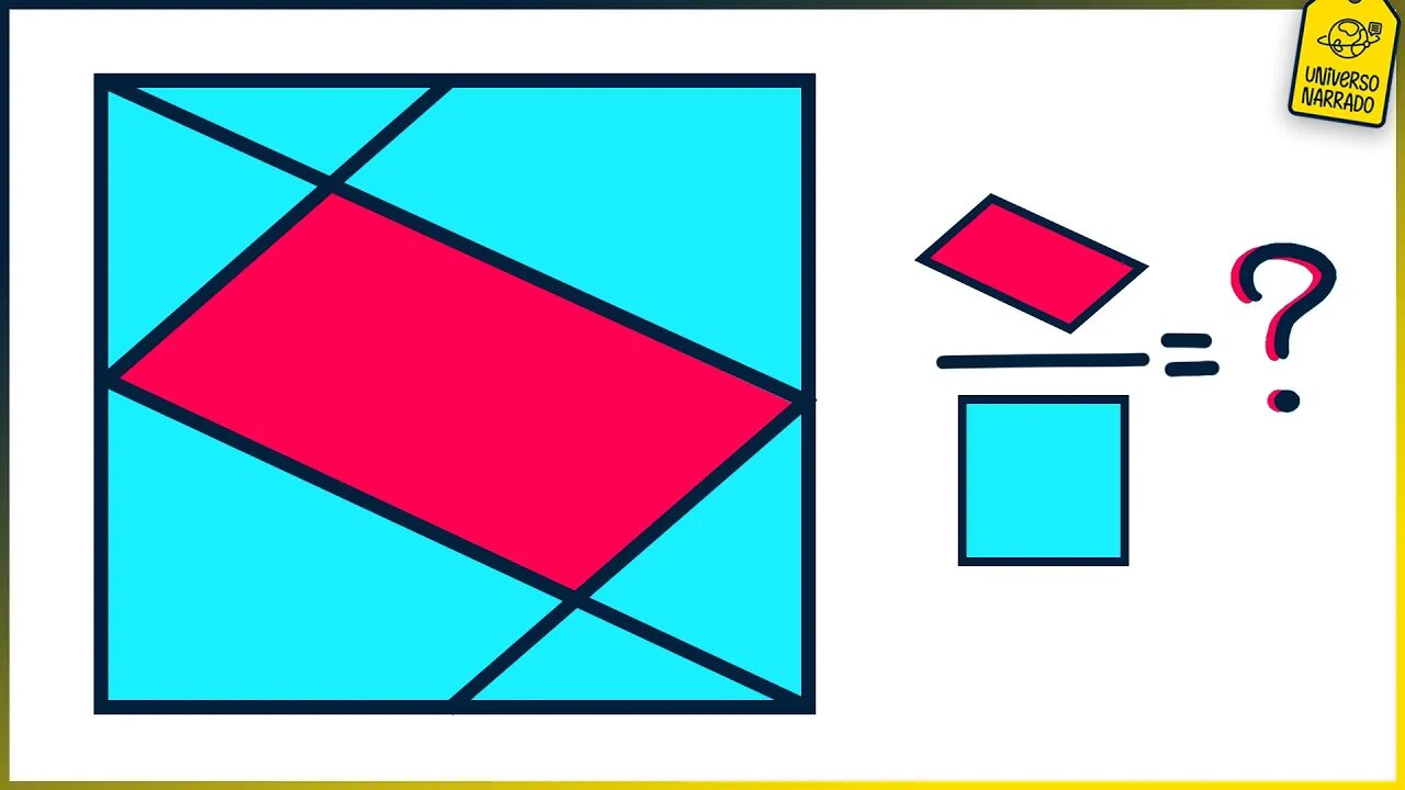 Qual é a RAZÃO entre as ÁREAS? | Matemática (Geometria Plana)