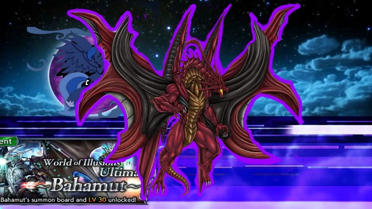 Cid Highwind fights COSMO lvl NEO BAHAMUT! / Final Fantasy: Dissidia Opera Omnia