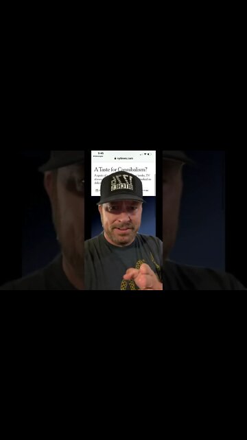 NY Times: A taste for cannibalism. You’ve gotta be kidding me.