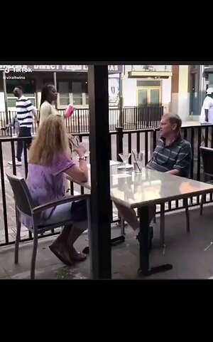 KARMA: Tried to skip out on their bill but left their keys on the table.