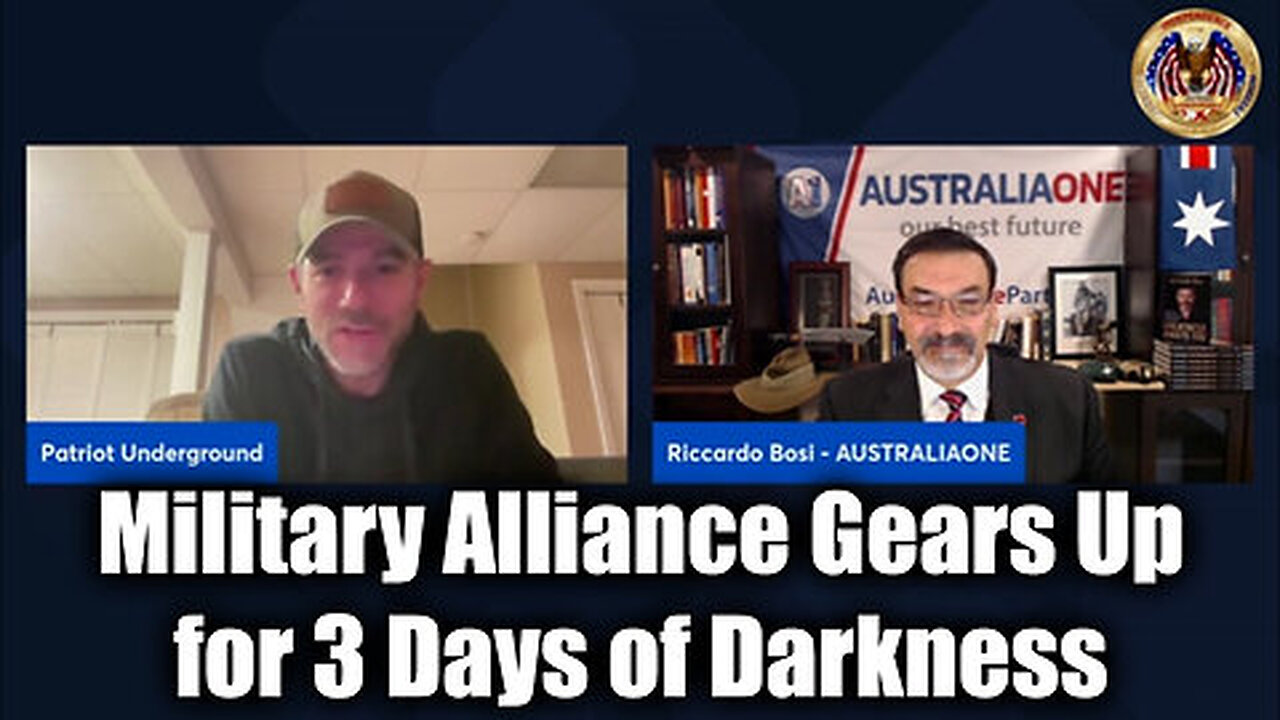 Riccardo Bosi 'It's Go Time' with PU - Military Alliance Gears Up for 3 Days of Darkness