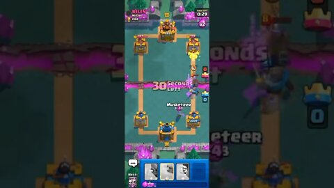 vs BELEN - Clash Royale #shorts