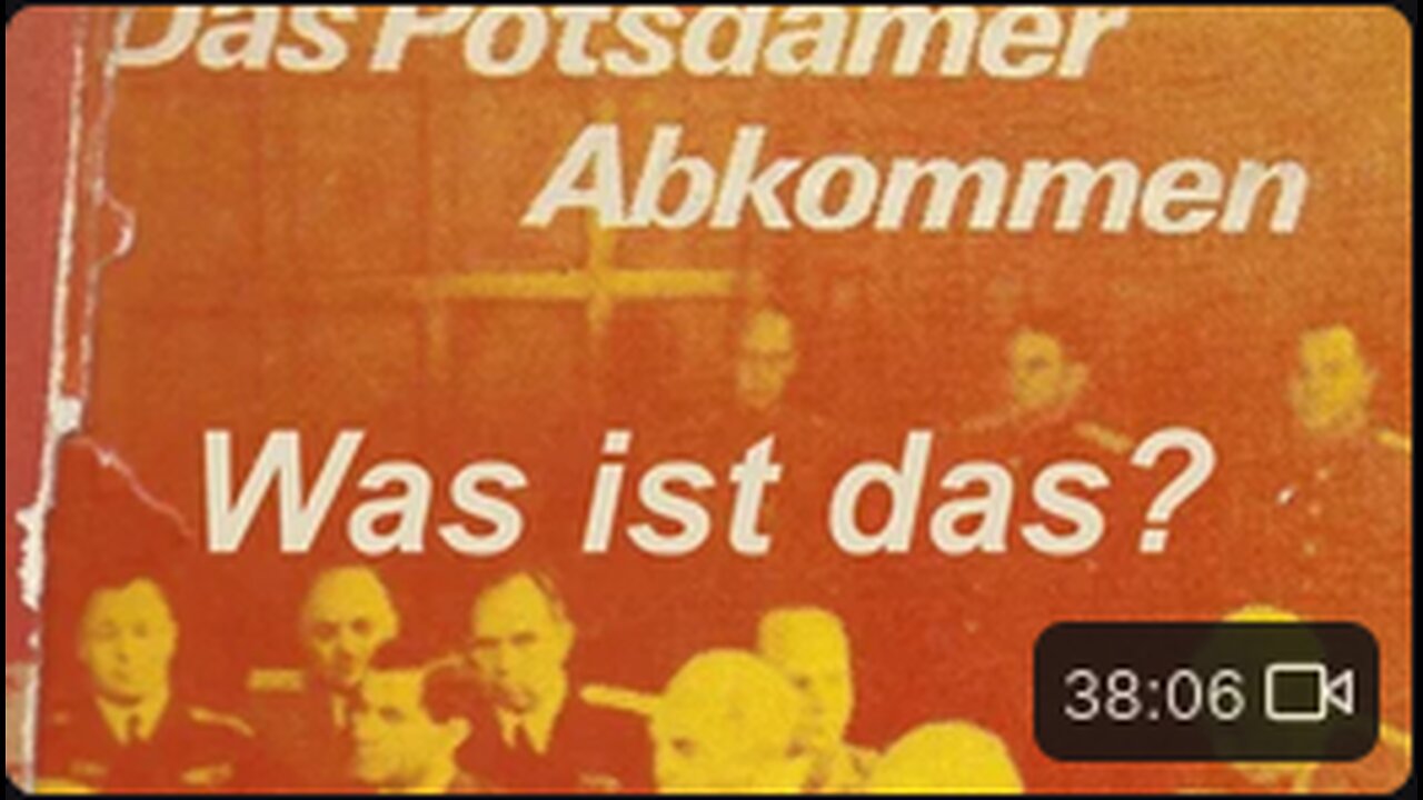 Was ist das Potsdamer Abkommen ? Part3