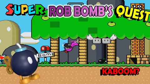 Super Rob's Bomb Quest A bomba do Super Mario World