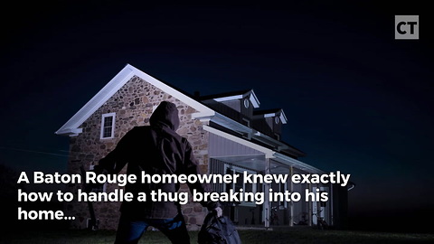 Well-Armed Dad Stops Thug in His Tracks