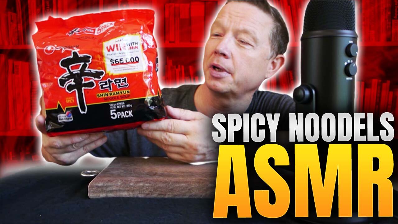 Mukbang Korean Food Spicy Noodles YouTube, Having Fun Eating Korean Spicy Noodles ASMR Mukbang