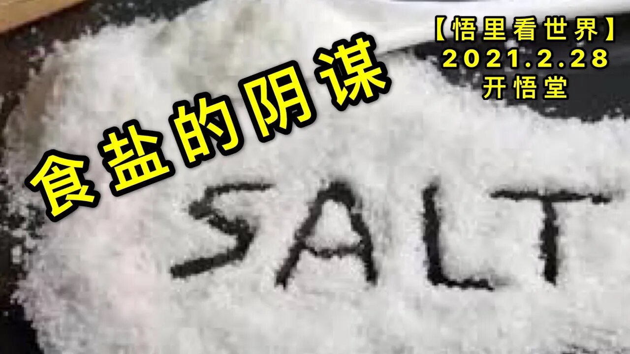 KWT1198食盐的阴谋20210228-7【悟里看世界】