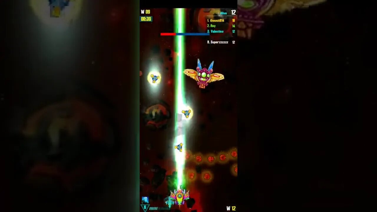 GALAXY ATTACK ALIEN SHOOTER - PVP SURVIVAL 1 VS 30 (24 April 2022) 2nd try and 1st place