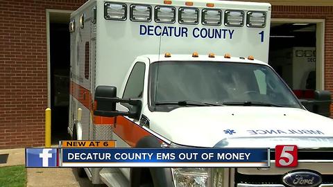 Decatur County EMS Runs Out Of Money, May Not Operate Until July