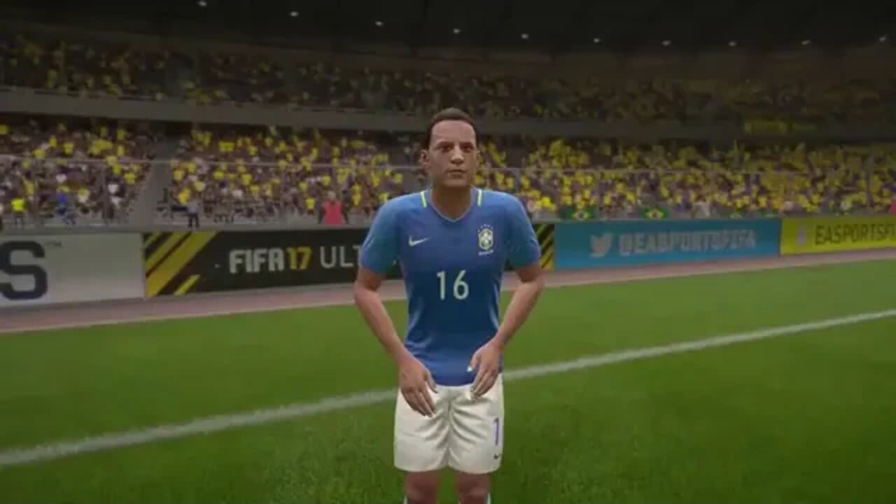 FIFA 17 Brazil Player Faces