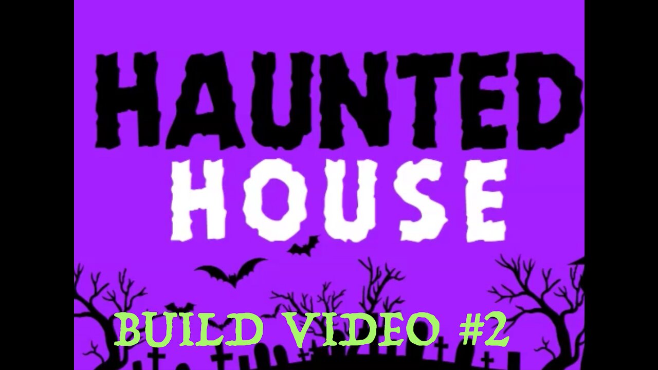 🎃2021 Haunt build video #2! (Garage walk-through)👻