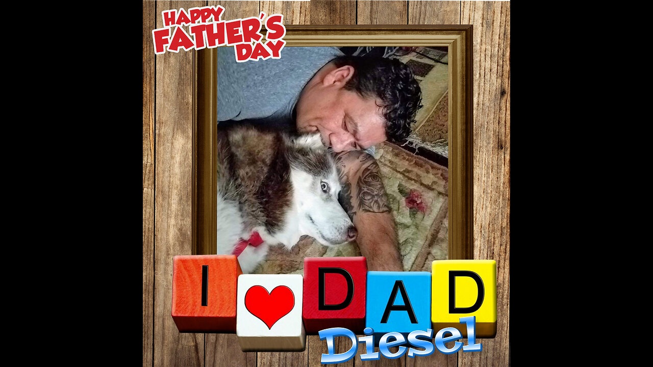 My Husky, My Best Friend - Father's Day 2023