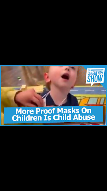 More Proof Masks On Children Is Child Abuse