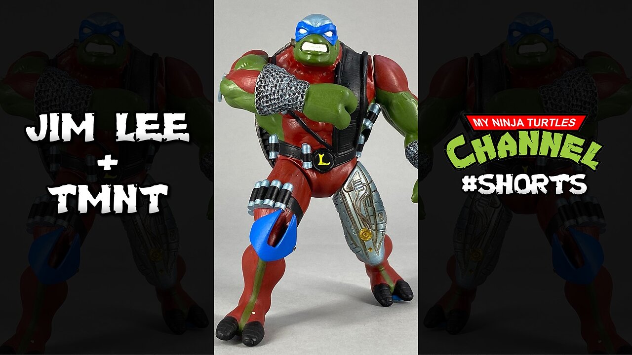 Unreleased Jim Lee Leonardo Teenage Mutant Ninja Turtles Action Figure