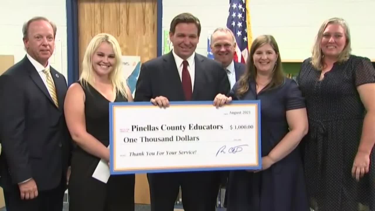 Florida public school teachers, principals start receiving $1,000 bonuses