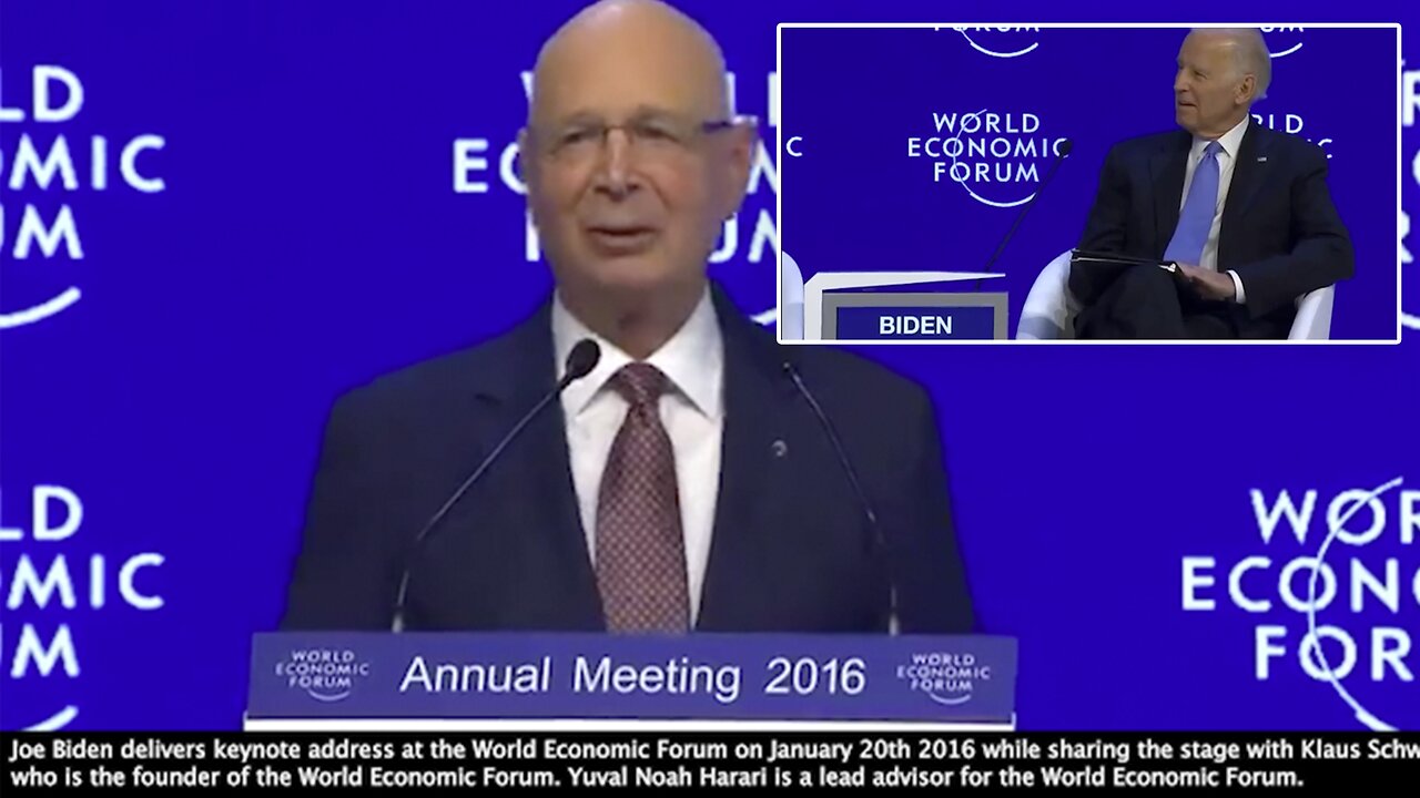 Fourth Industrial Revolution | "I Know Mr. VP (Biden) You Are Called Leader Who Represents the Middle of Society. The Fourth Industrial Revolution Has One Big Challenge. It's the Holding Out of the Middle Class." - Schwab 2016