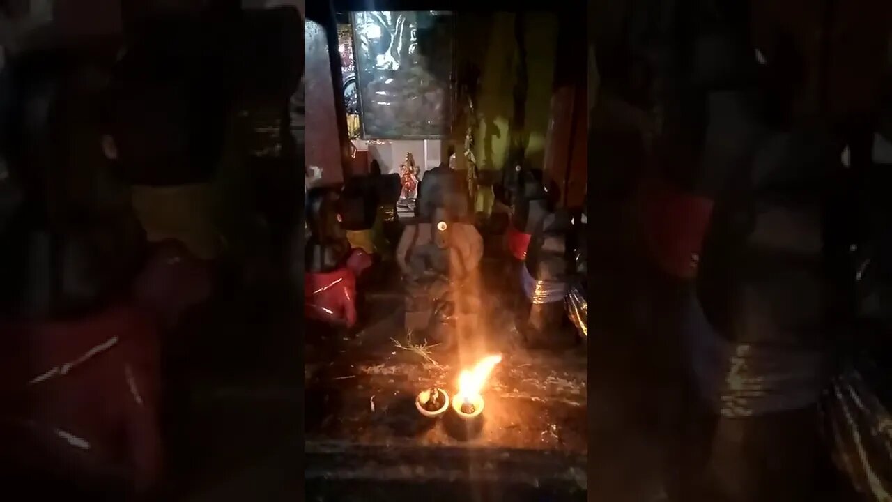 Shani Pooja at the Hindu Temple close to my home.