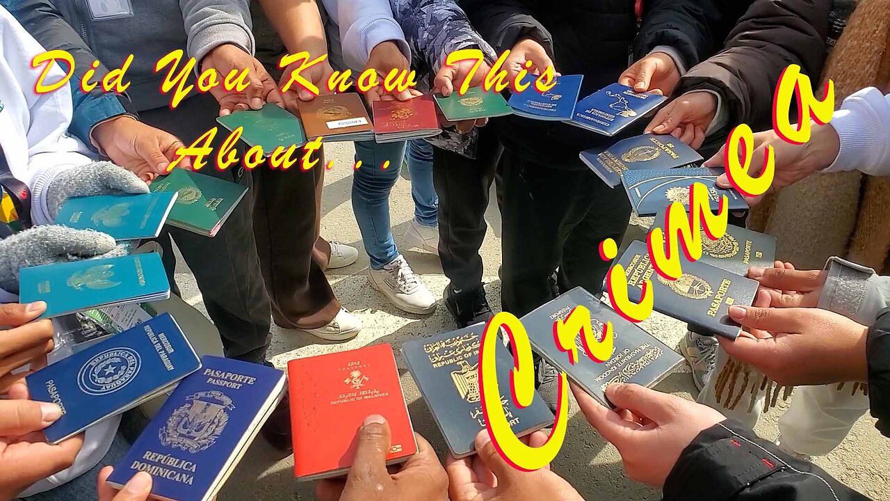 40 International Youth Festival Delegates Visit Crimea - March 2024