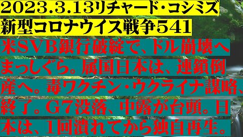 2023.3.13リチャード・コシミズ 新型コロナウイス戦争５４１