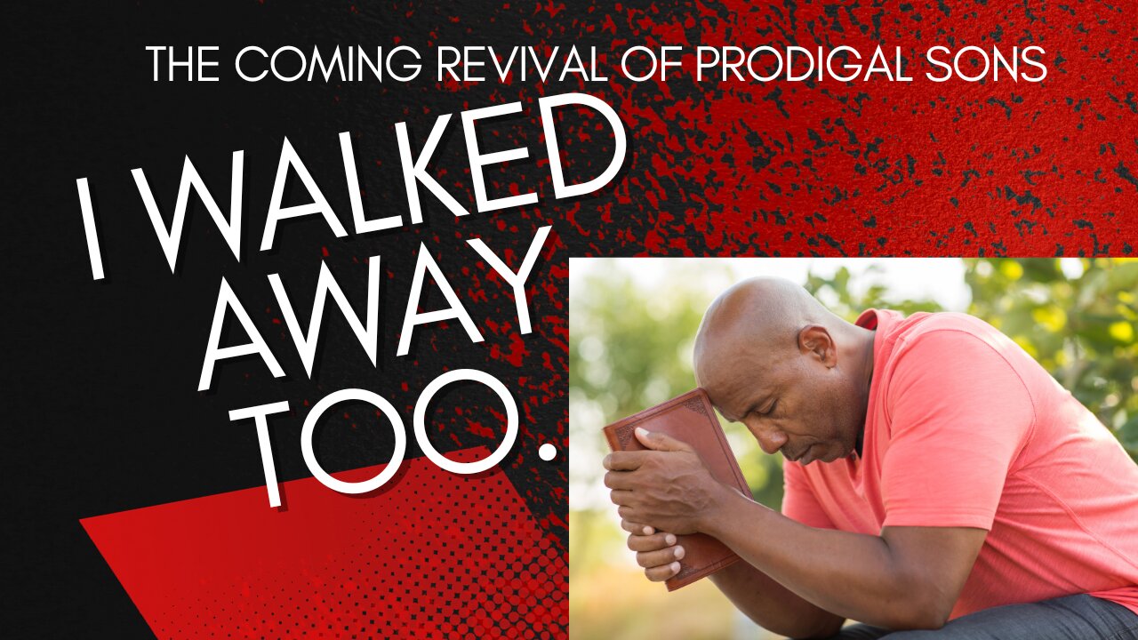 I walked away from God Too!