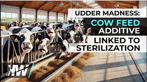 UDDER MADNESS: COW FEED ADDITIVE LINKED TO STERILIZATION