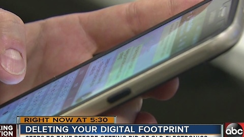 Tech experts: delete digital footprint before ditching old device