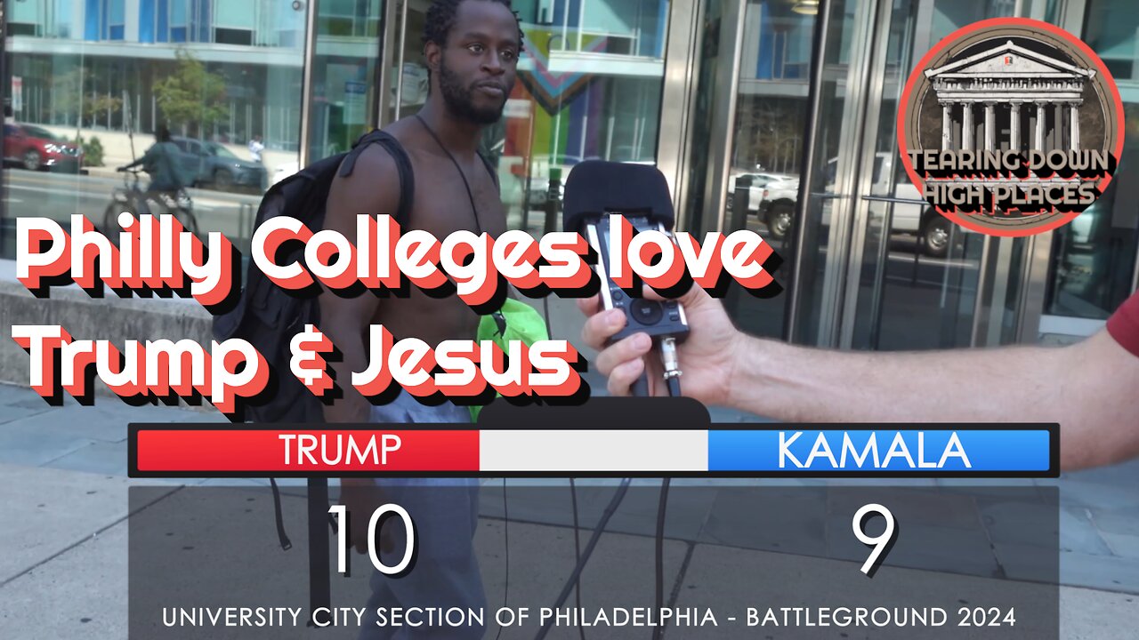 EP 32 PHILLY COLLEGE VOTERS TALK TRUMP & JESUS #maga, #makeamericagreatagain, #maca, #election2024