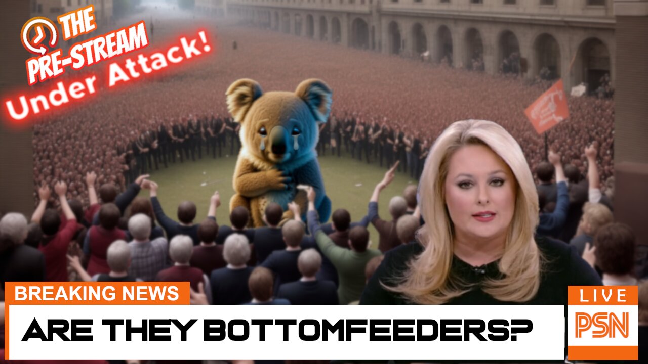 The Pre-Stream: E48 - Bottomfeeders? What is a Woman Banned?! Loopy Laura Loomer & More