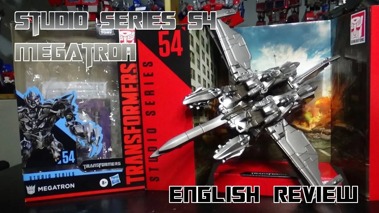 Video Review for Studio Series 54 Megatron