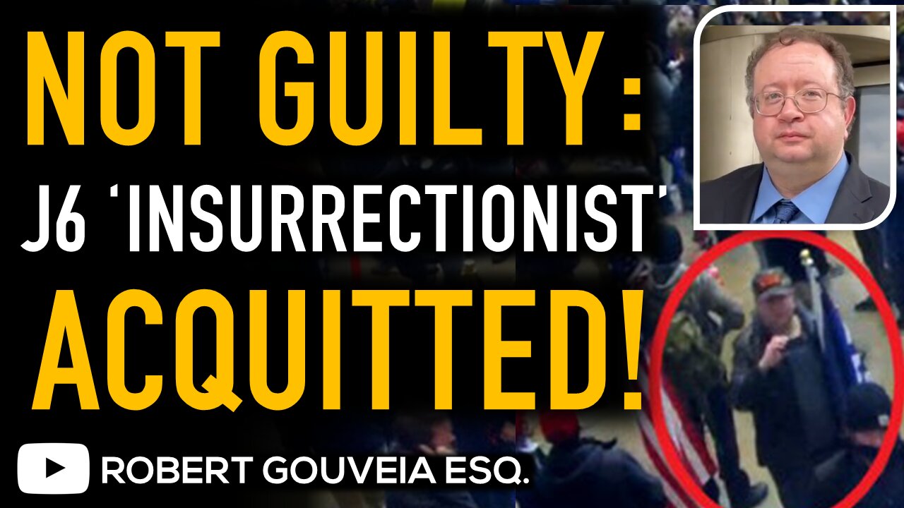 NOT GUILTY! #J6 ‘Insurrectionist’ MATTHEW MARTIN ACQUITTED at TRIAL!