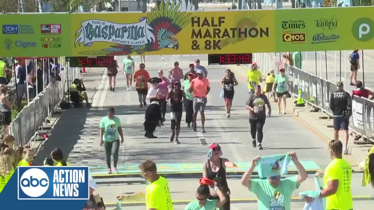 04:45-04:50 Sunday | Publix Gasparilla Distance Classic Finish Line