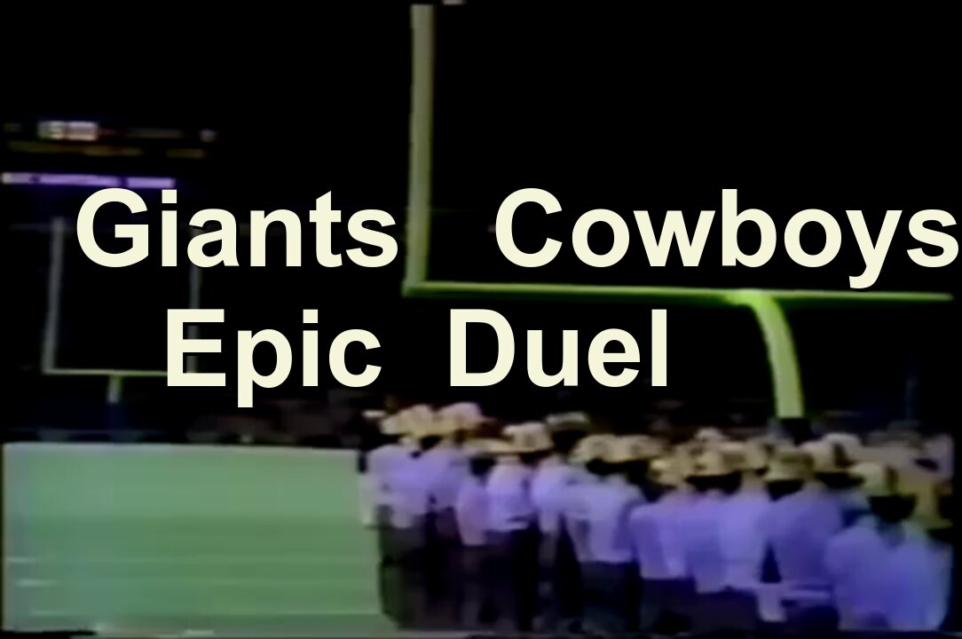 Cowboys Giants