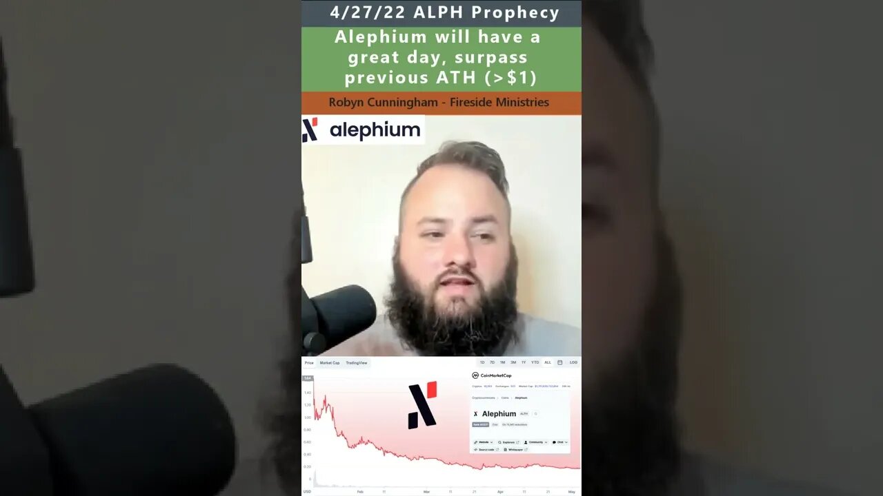 Alephium (ALPH) prophecy - Robyn Cunningham 4/27/22