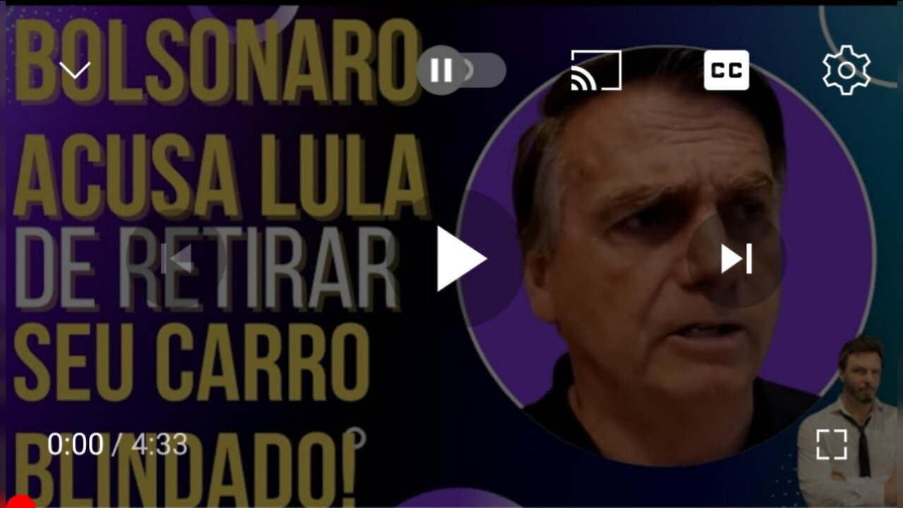 URGENTE: Lula manda tirar carro blindado de Bolsonaro e toma invertida - By OiLuiz