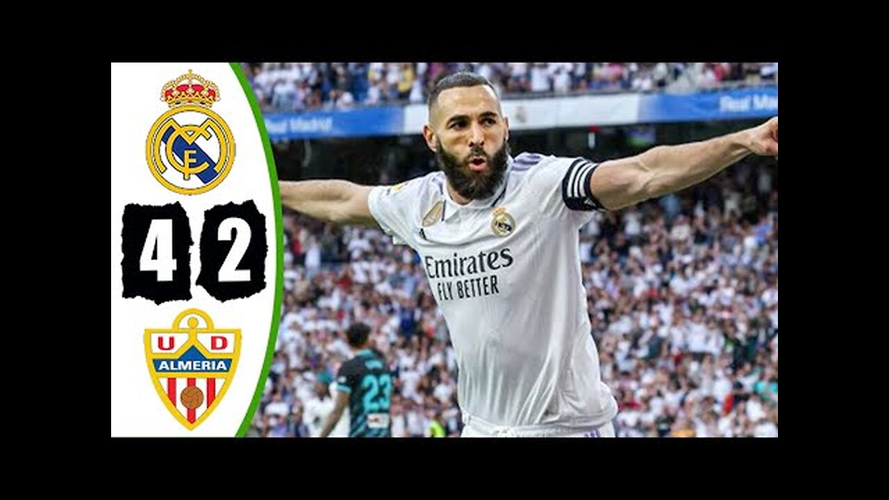 Real Madrid vs Almeria 4-2 Hіghlіghts & All Goals 2023 HD