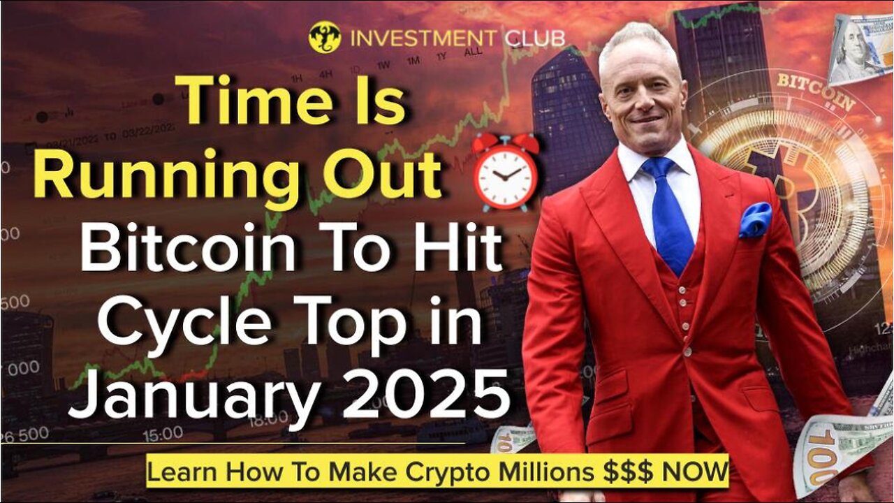 Time Is Running Out! Bitcoin To Hit Cycle Top In January 2025