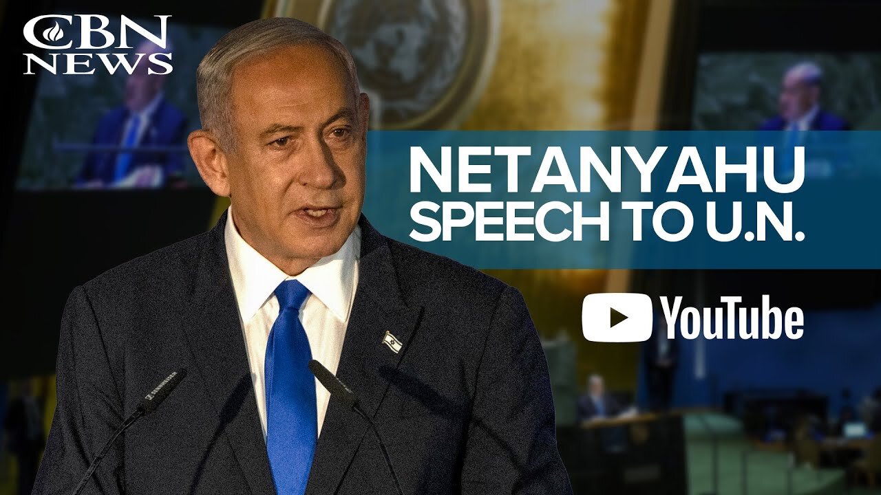 LIVE: Netanyahu Addresses the UN General Assembly CBN News