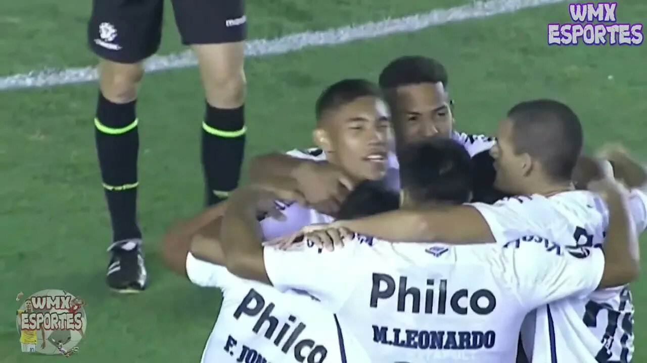 SANTOS GANHA Santos 2 x 1 Deportivo Lara Melhores Momentos Libertadores 09 03 2021