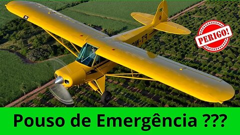 Pouso de Emergência ou Pouso de Treinamento em Emergência ?