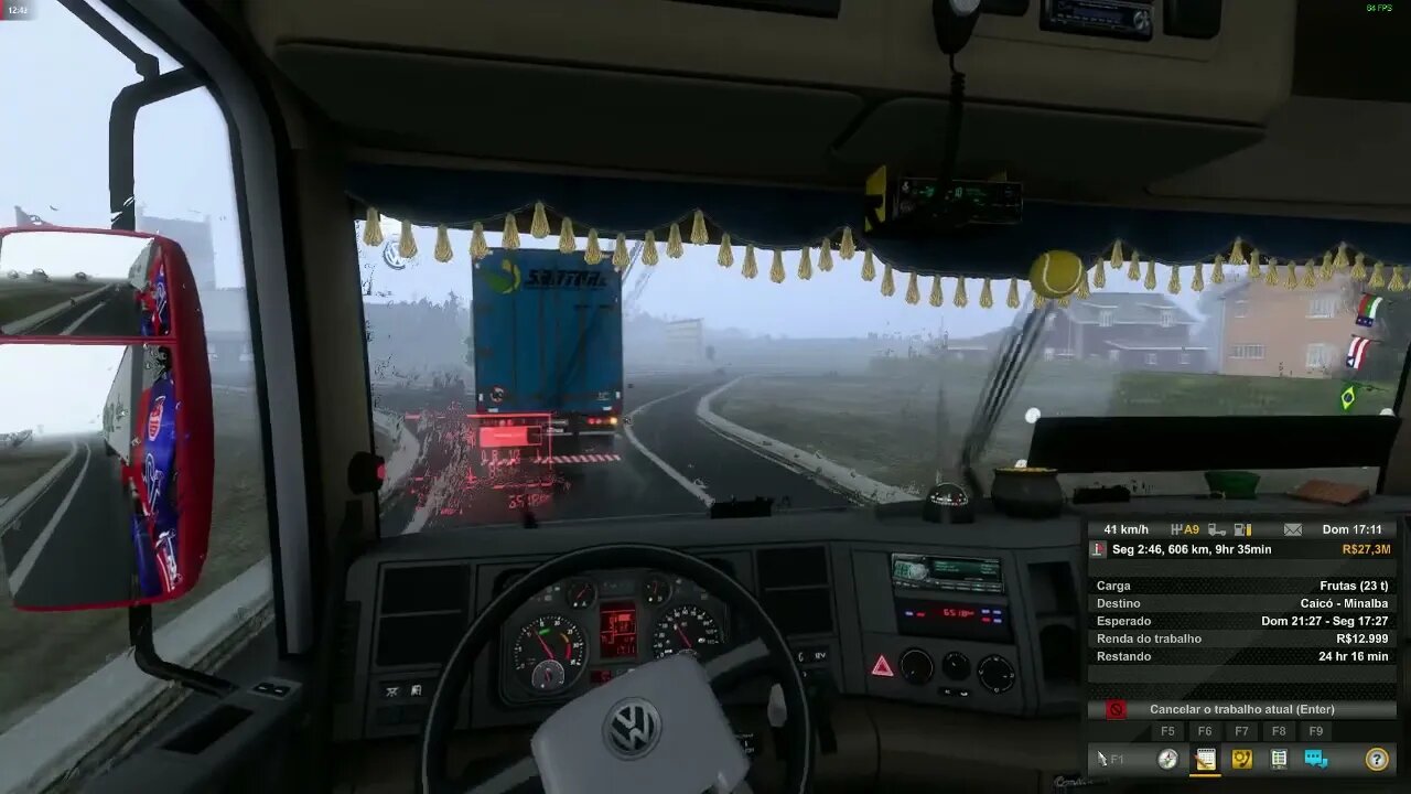 PAULO AFONSO/BA x CAICÓ/RN - EAA 1.44 - EURO TRUCK SIMULATOR 2 1.44