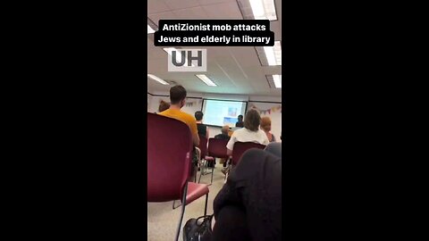 Anti-Zionist Antifa Leftist Foot Soldier Mob Attacks Jews and Elderly