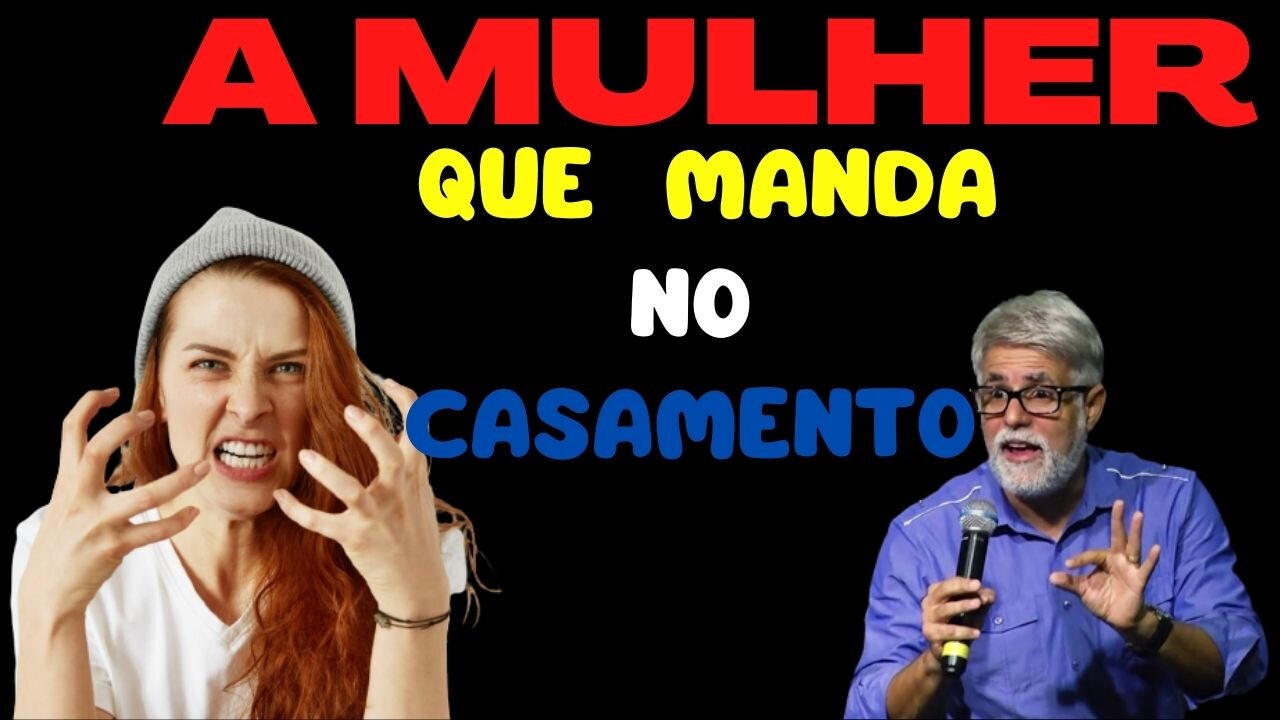 Pastor Cláudio Duarte - A MULHER QUE MANDA NO CASAMENTO | Palavras de Fé