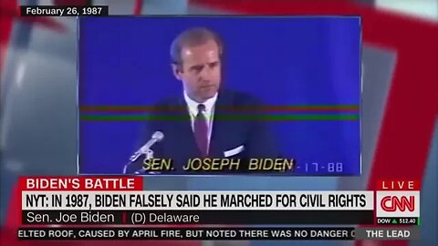 CNN's Jake Tapper: Joe Biden lied to voters when he claimed he marched in the civil rights movement