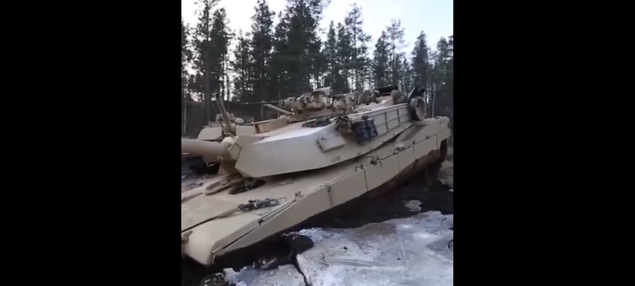 RECOVERING A 73 TON TANK STUCK IN MUD