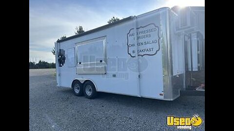 Like-New - 2022 8.5' x 20' Wow Cargo Kitchen Food Concession Trailer | Mobile Food Unit for Sale