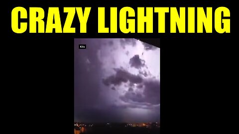 Crazy Lightning Storm